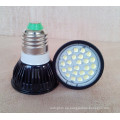 Nuevo CE 400lm 6000k haz ancho E27 24 2835 SMD LED Bombilla